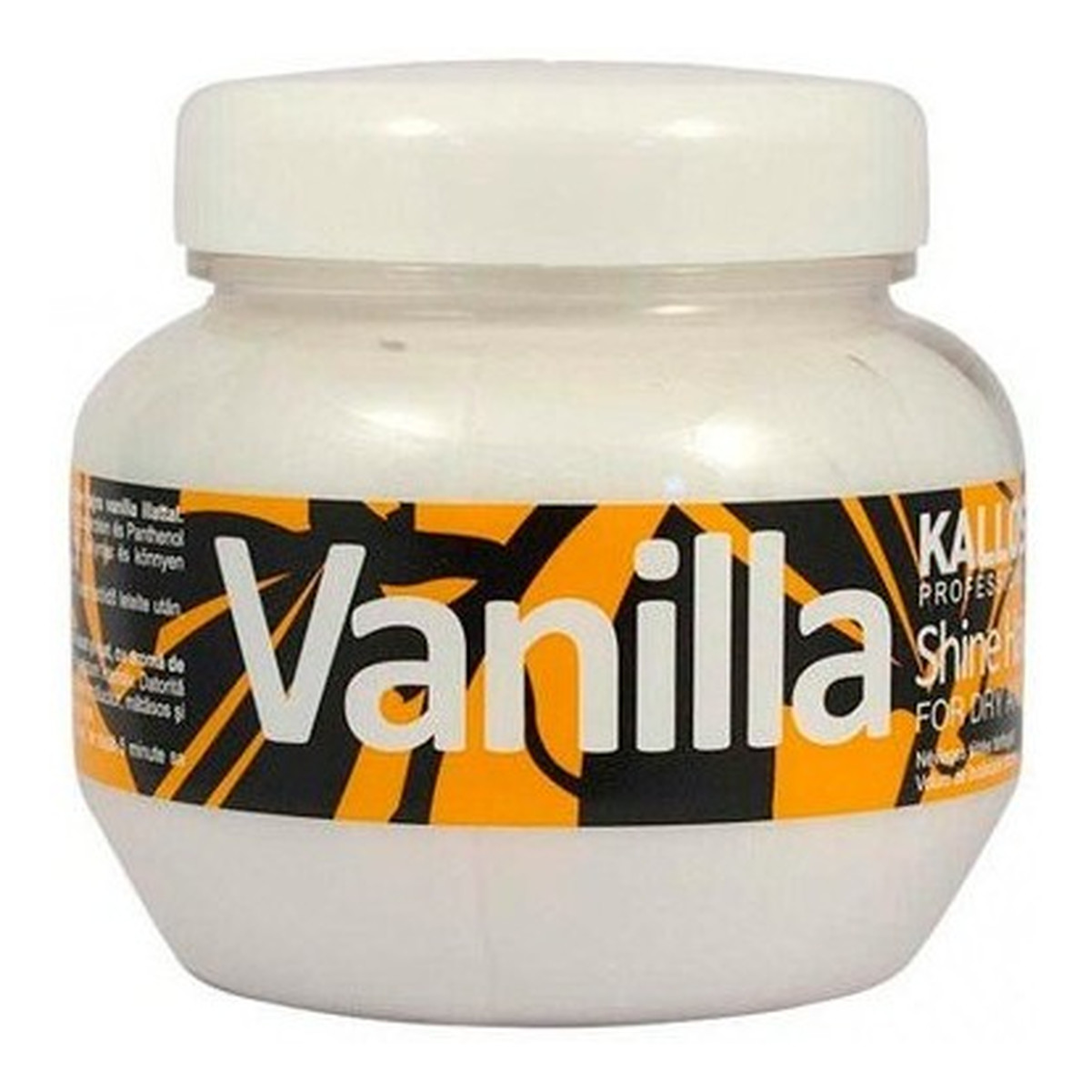 Kallos Vanilla Shine Hair Mask nabłyszczajaca maska waniliowa do włosów suchych 275ml