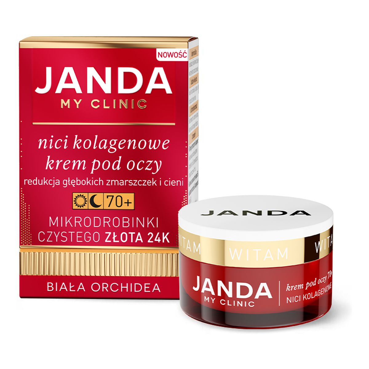 Janda Nici kolagenowe Krem pod oczy 70+ 15ml