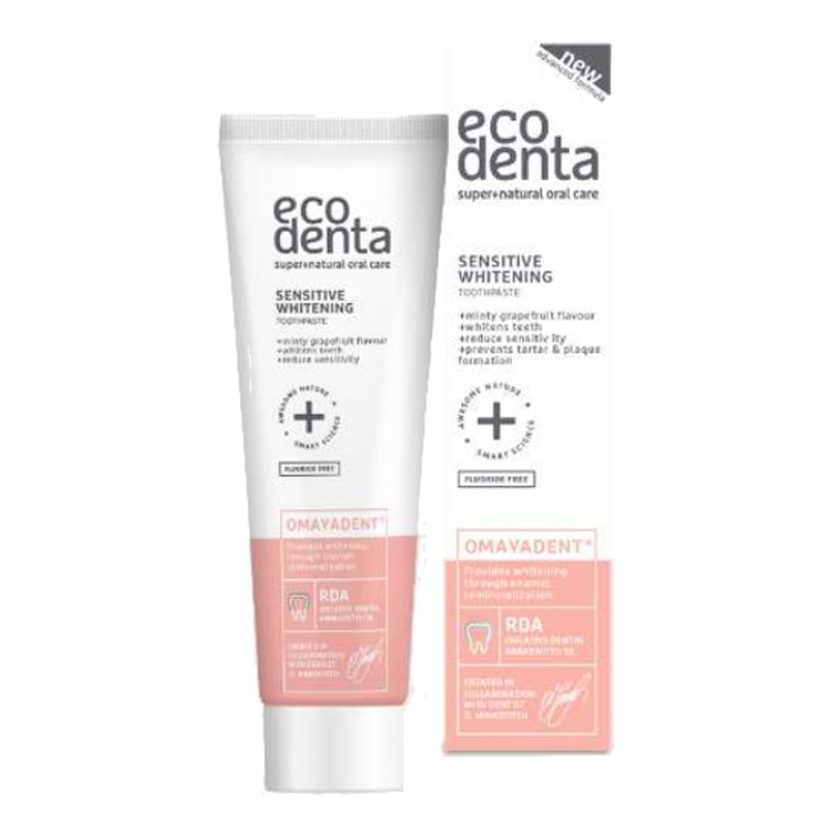 Ecodenta Wybielająca pasta do zębów wrażliwych 100ml