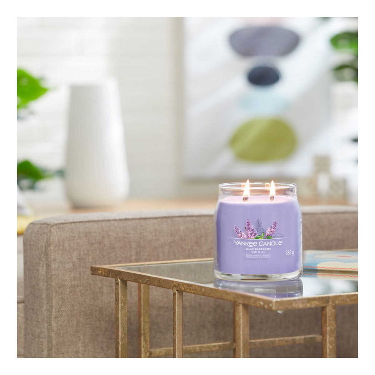 Yankee Candle Świeca zapachowa Lilac Blossoms 368g