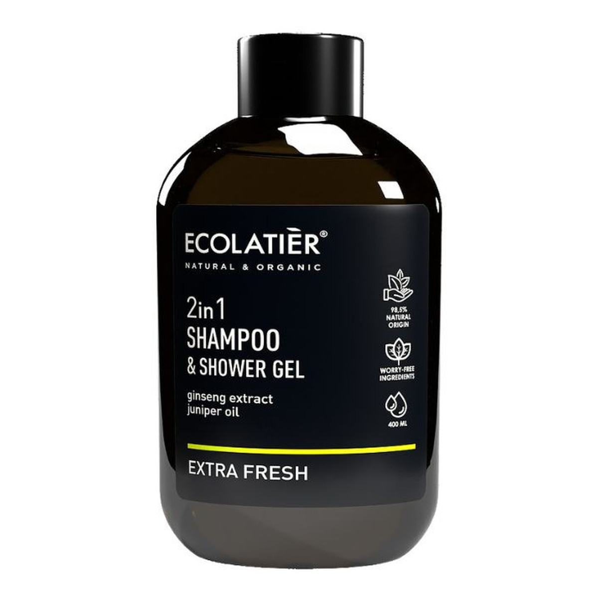 Ecolatier Szampon i żel pod prysznic 2w1 Extra Fresh 400ml