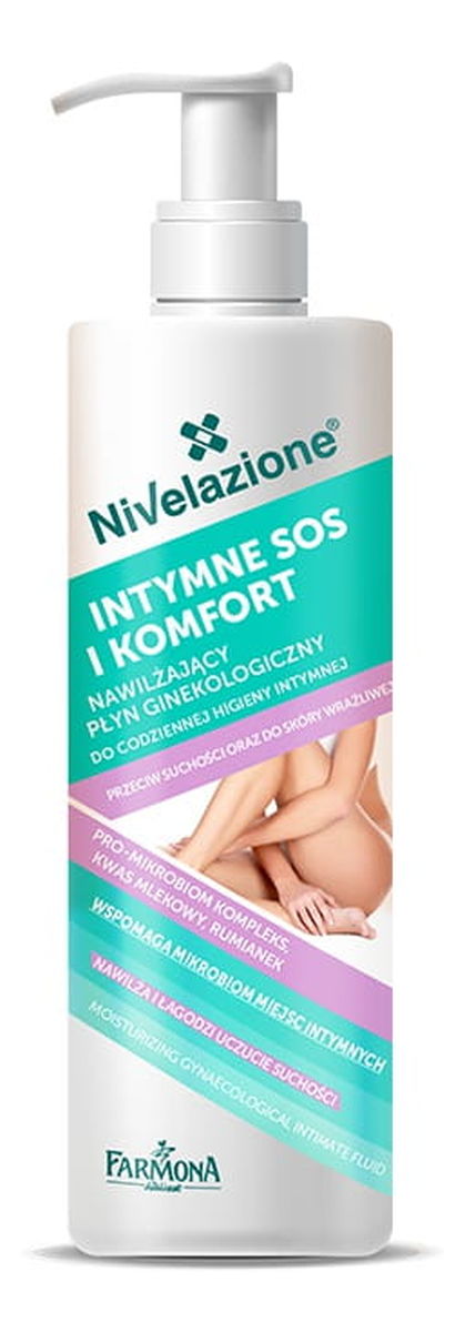 Higiena Intymna Nawilżający Płyn ginekologiczny Intymne SOS i Komfort
