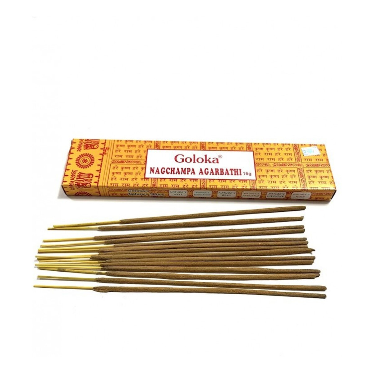 Goloka Nagchampa Agarbathi Kadzidełka 16g