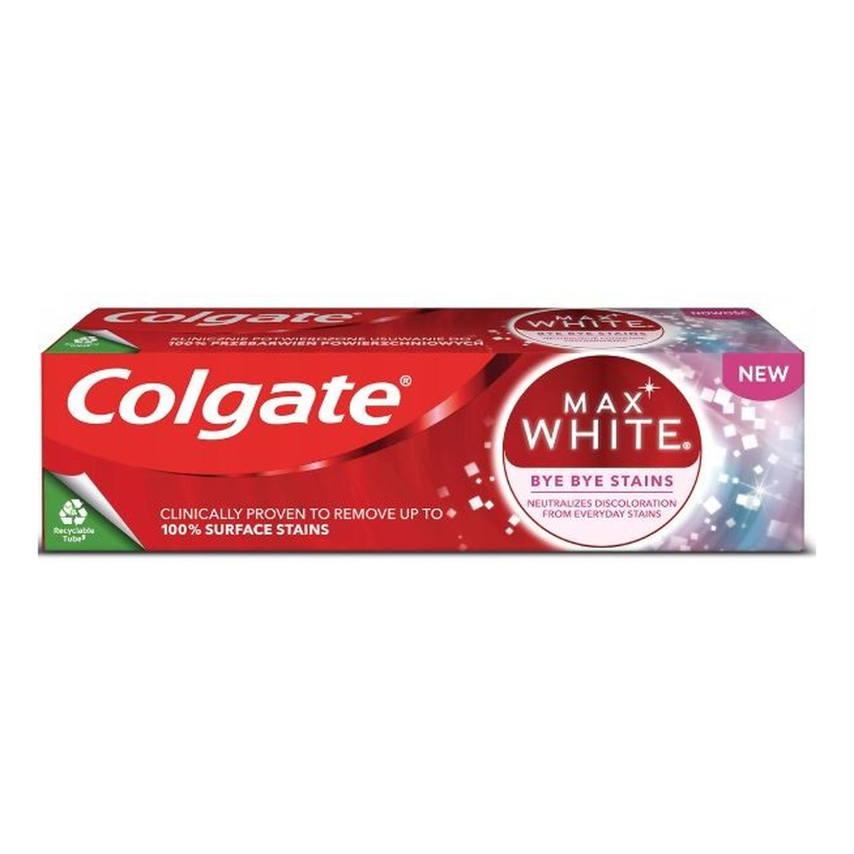 Colgate Max White Pasta do zębów Bye Bye Stains 75ml