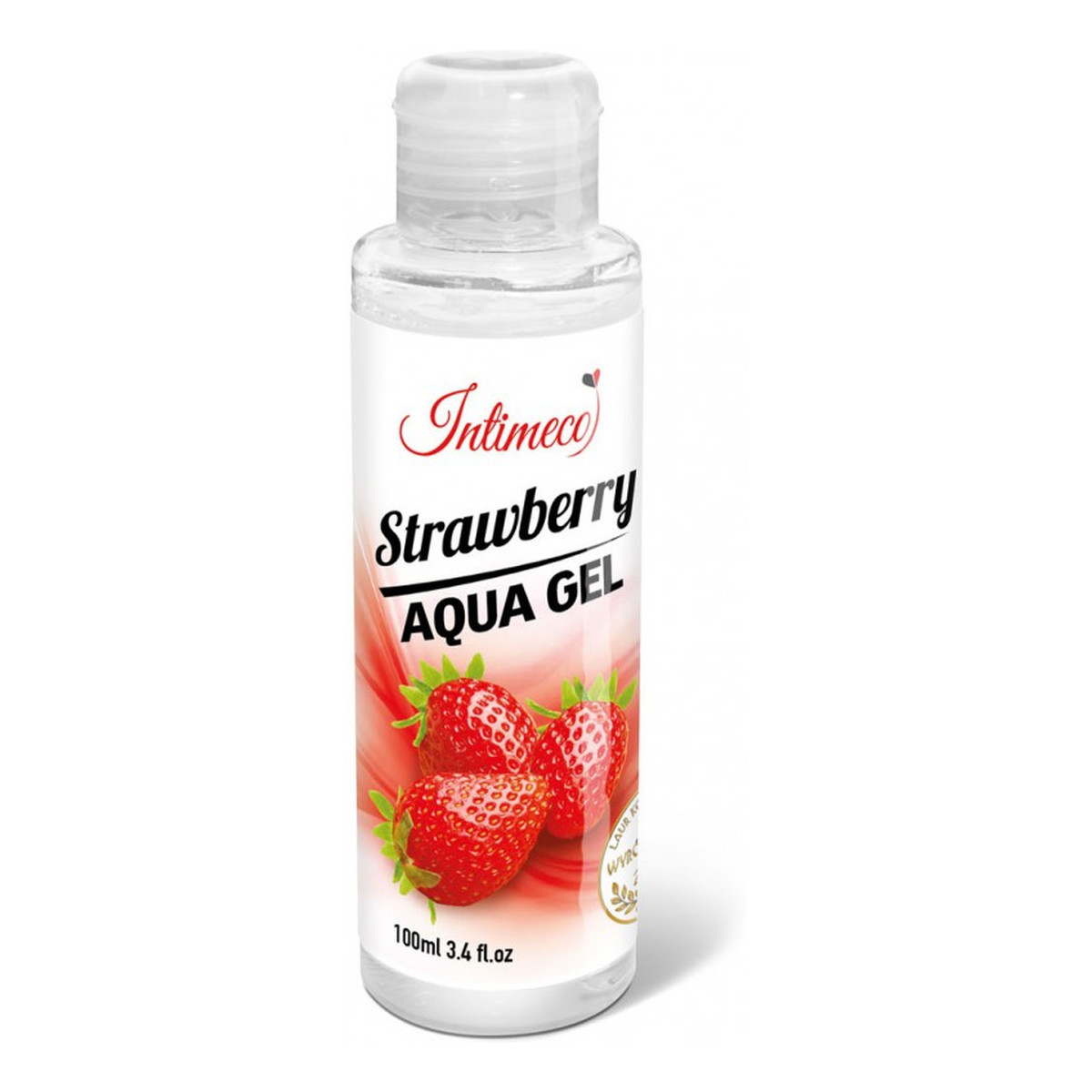 Intimeco Strawberry Aqua Gel nawilżający Żel intymny o aromacie truskawkowym 100ml