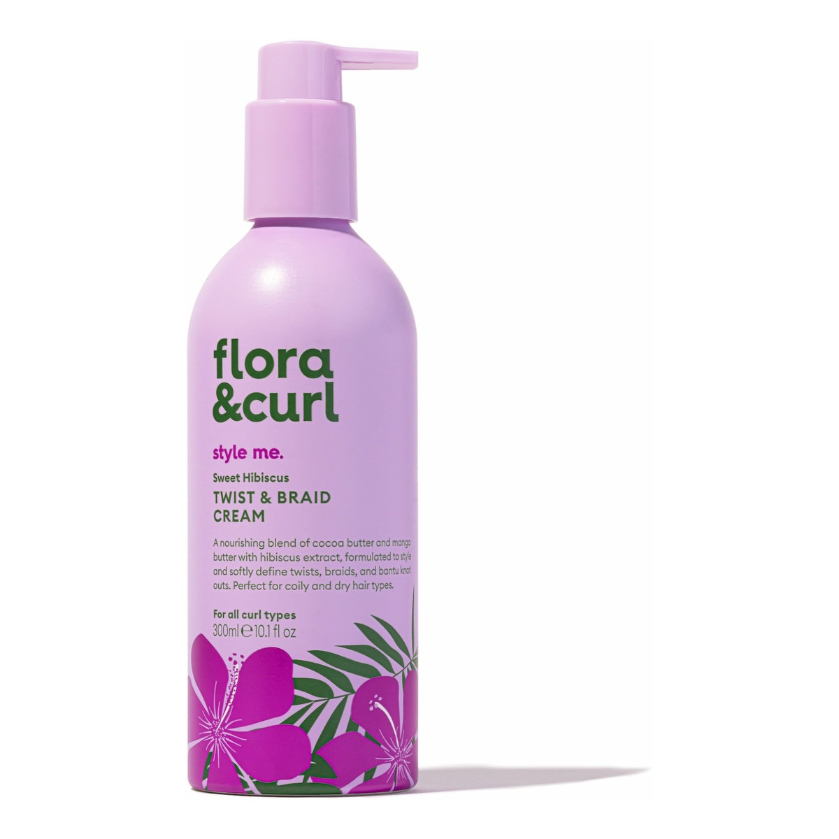 Flora&Curl Sweet Hibiscus Krem do włosów kręconych 300ml