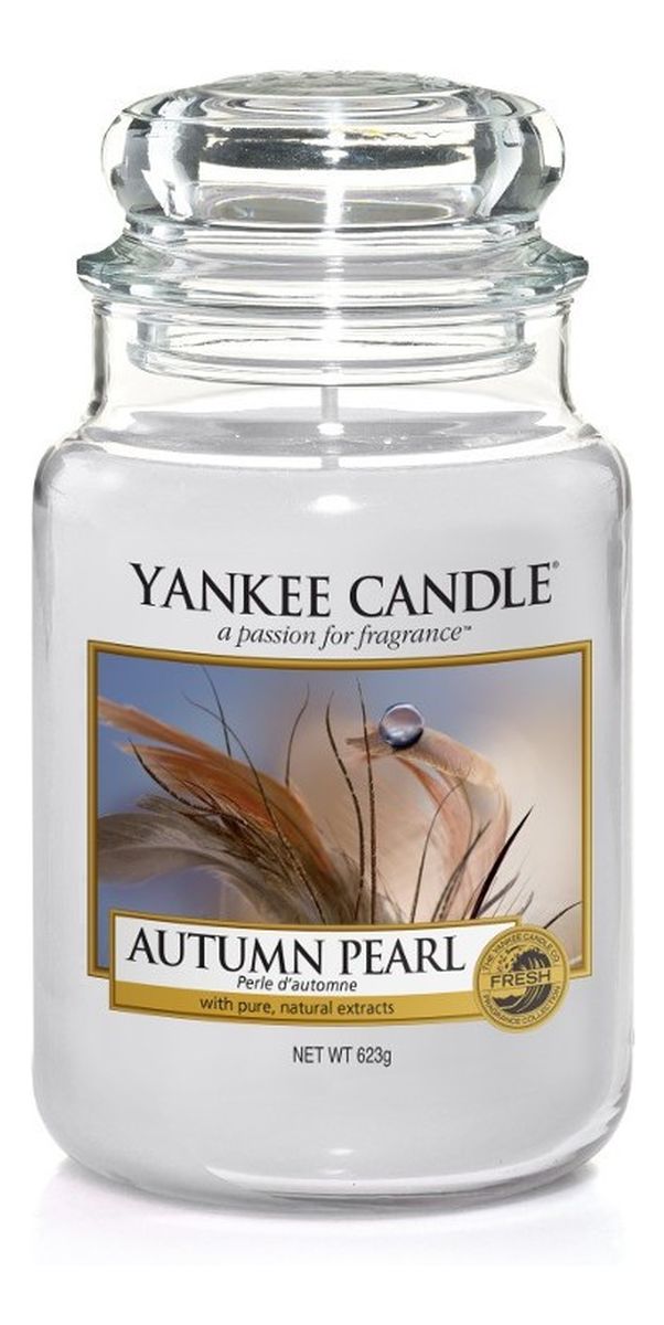 Świeca zapachowa duży słój autumn pearl