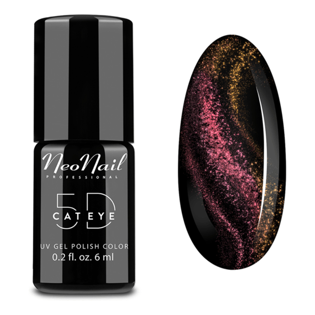 NeoNail Cat Eye 5D Lakier Hybrydowy Magnetyczny 6ml