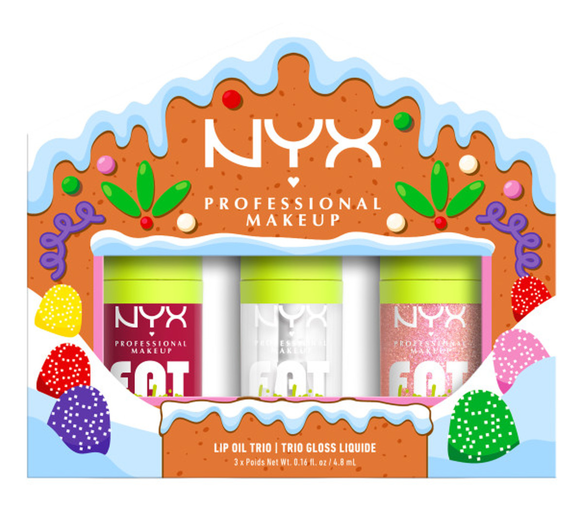 Zestaw olejków do ust 3x4.8ml