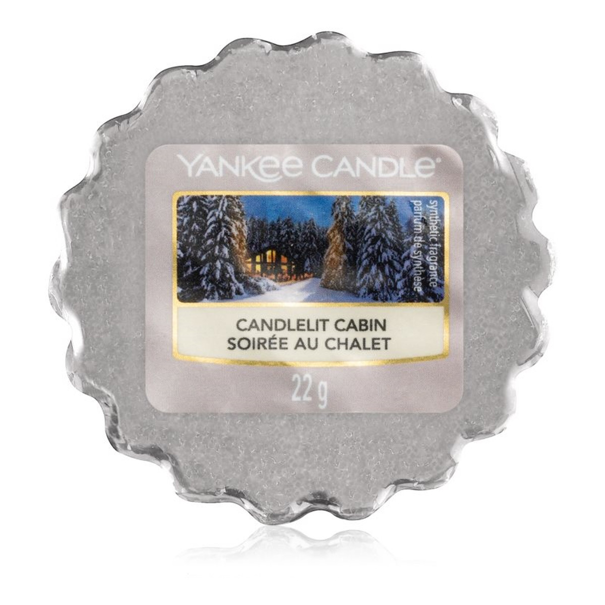 Yankee Candle Wax wosk zapachowy candlelit cabin 22g