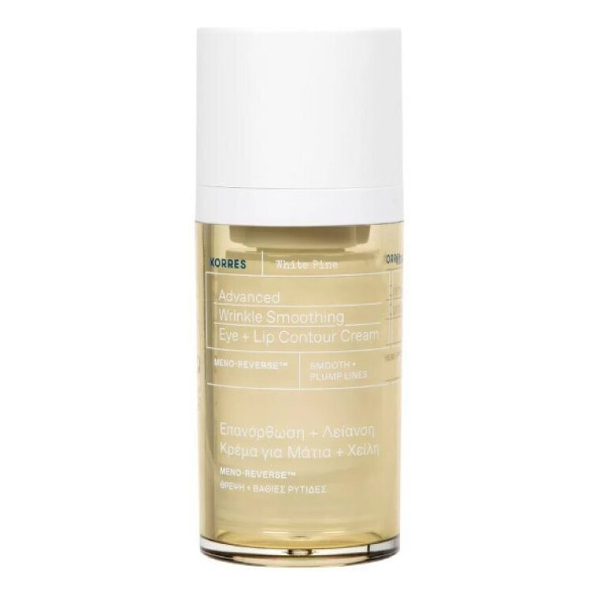 Korres White Pine Meno-Reverse Krem poprawiający kontur oczu i ust 15ml