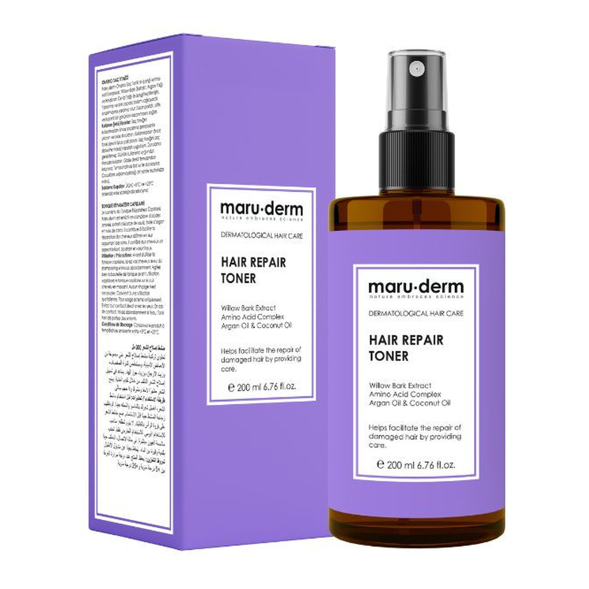Maru-Derm Tonik regenerujący do włosów zniszczonych 200ml
