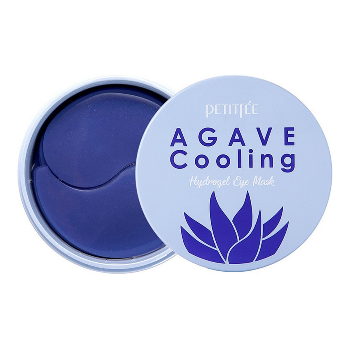 Petitfee Agave cooling hydrogel eye mask nawilżająco-odświeżające hydrożelowe płatki pod oczy z ekstraktem z agawy i jagód 60szt.