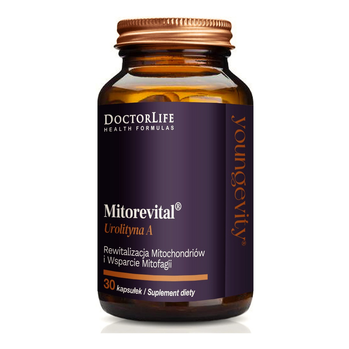Doctor Life Mitorevital Urolityna A suplement diety 30 kapsułek