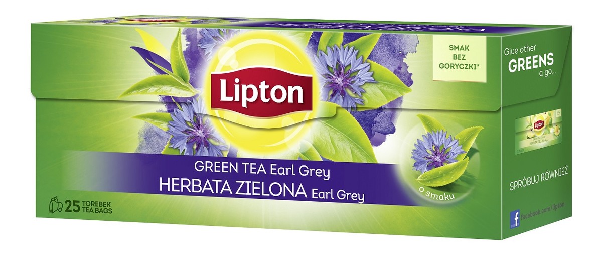 herbata zielona Earl Grey 25 torebek