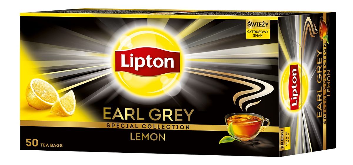 Lemon herbata czarna Cytryna 50 torebek