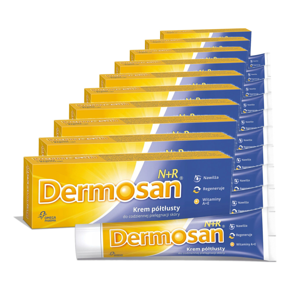 Dermosan N+R Krem półtłusty 10x40g