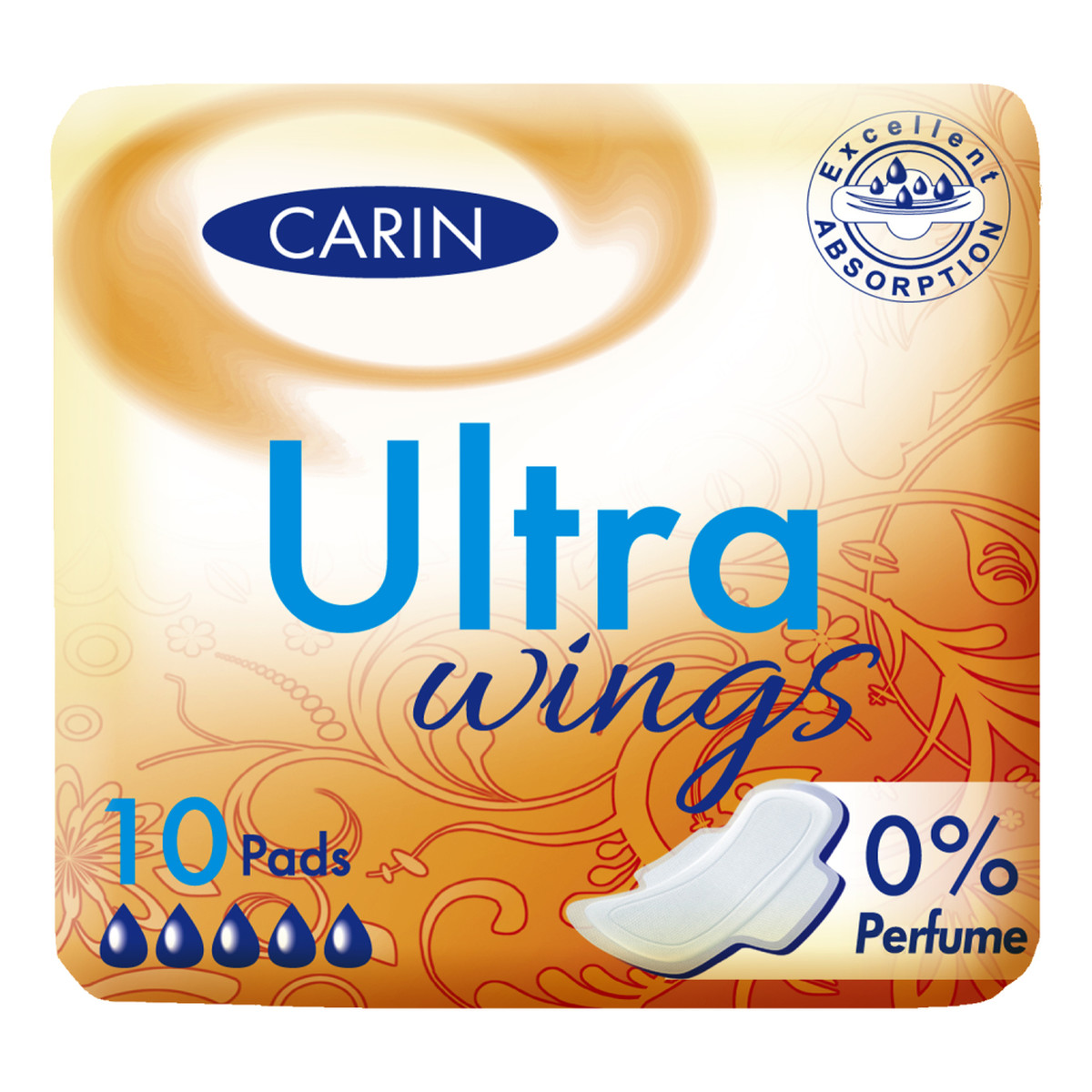Carin Ultra wings podpaski higieniczne 10szt