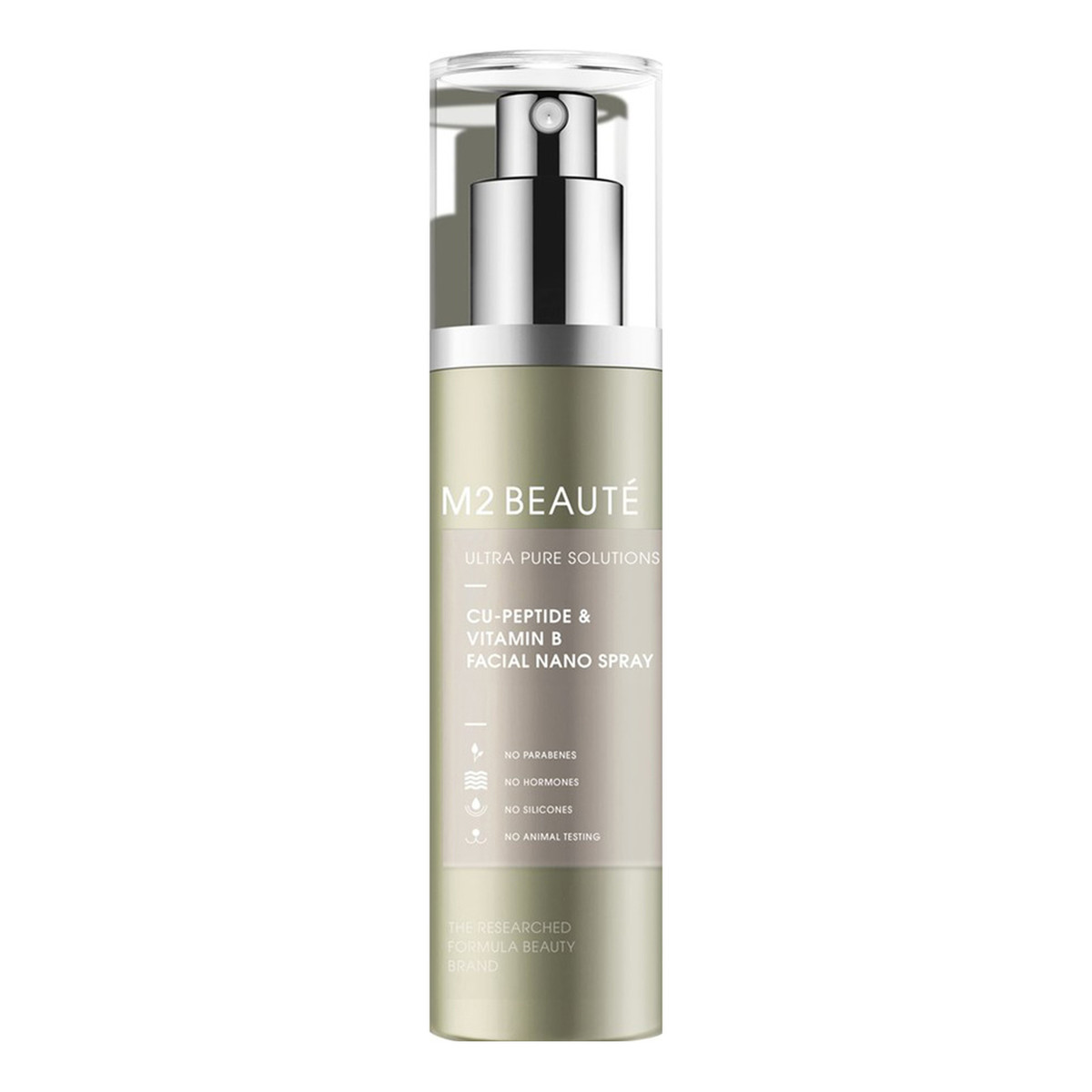 M2 Beaute Cu-peptide & vitamin b facial nano spray serum do twarzy z peptydem miedzi i witaminą b 75ml