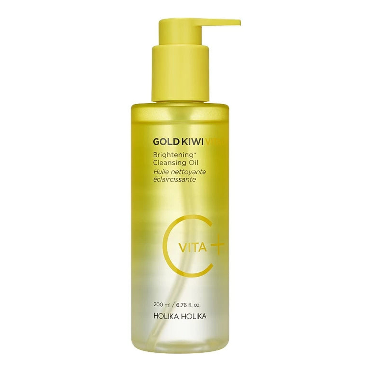 Holika Holika Gold Kiwi Vita C+ Brightening Cleansing Oil rozświetlający olejek do mycia twarzy 200ml