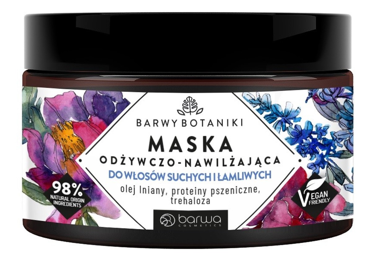 Maska odżywczo - nawilżająca do włosów suchych i łamliwych