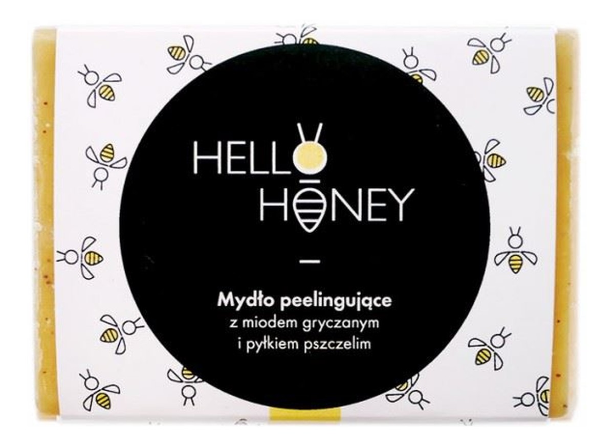 Peelingujące mydło z pyłkiem pszczelim i miodem