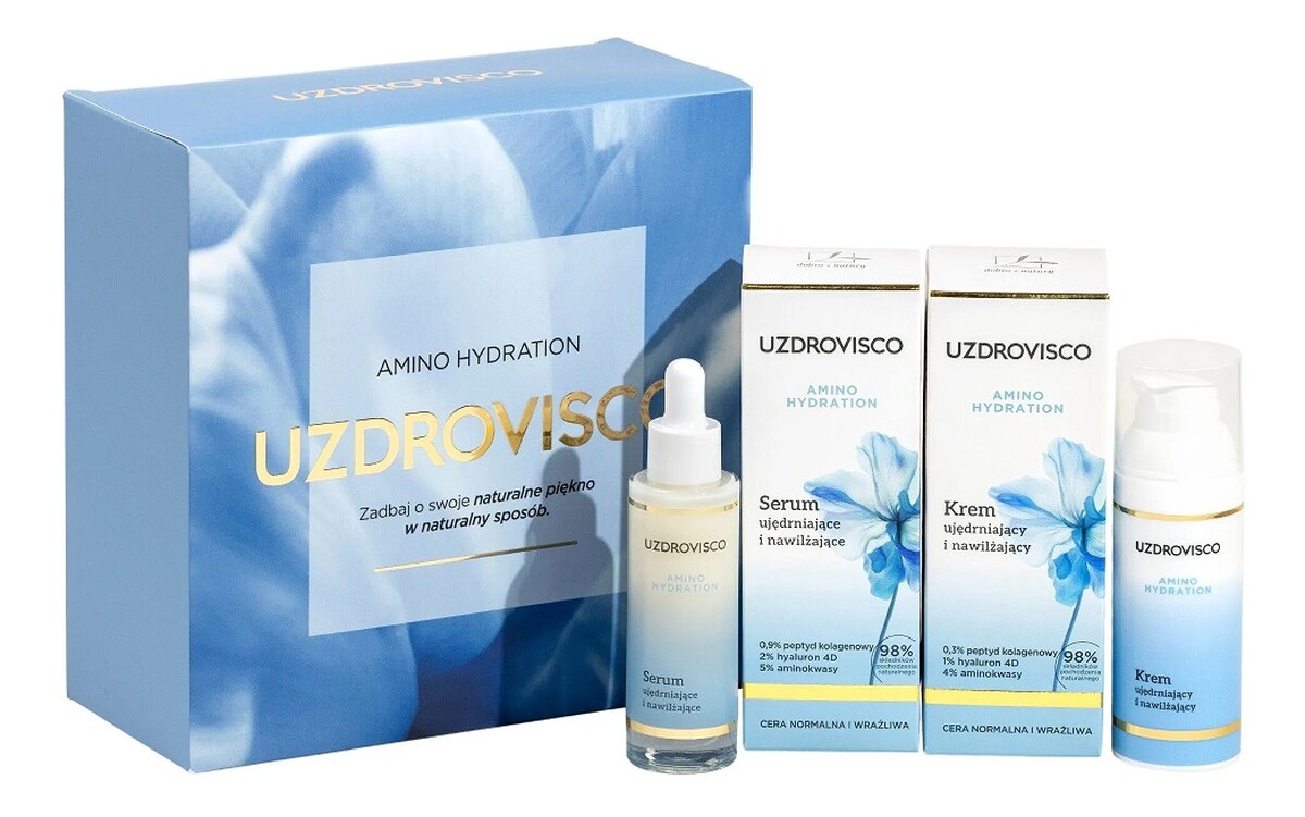 Zestaw krem ujędrniający 50ml + serum ujędrniające 30ml