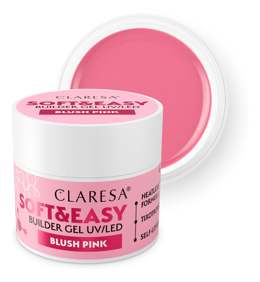 Żel budujący do paznokci soft&easy builder blush pink