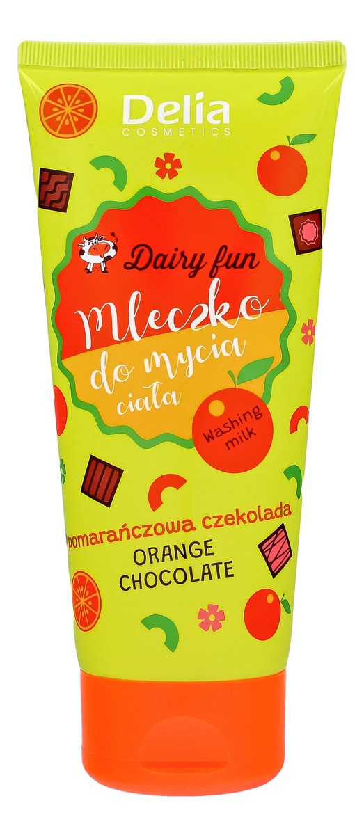 Mleczko do mycia ciała-pomarańcz.czeko