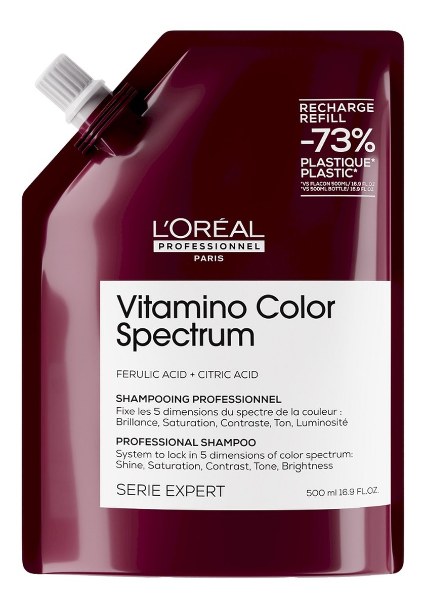 Spectrum profesjonalny szampon do włosów refill
