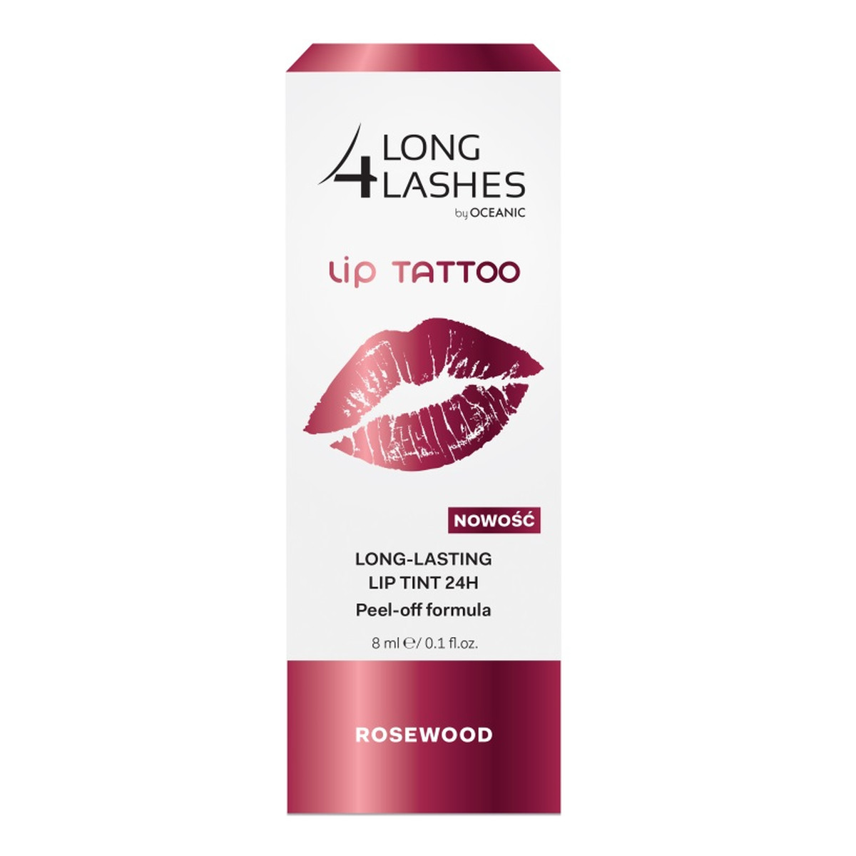 AA Long4Lashes Lip Tattoo Long-lasting Lip Tint peel-off Pomadka 24h 8ml