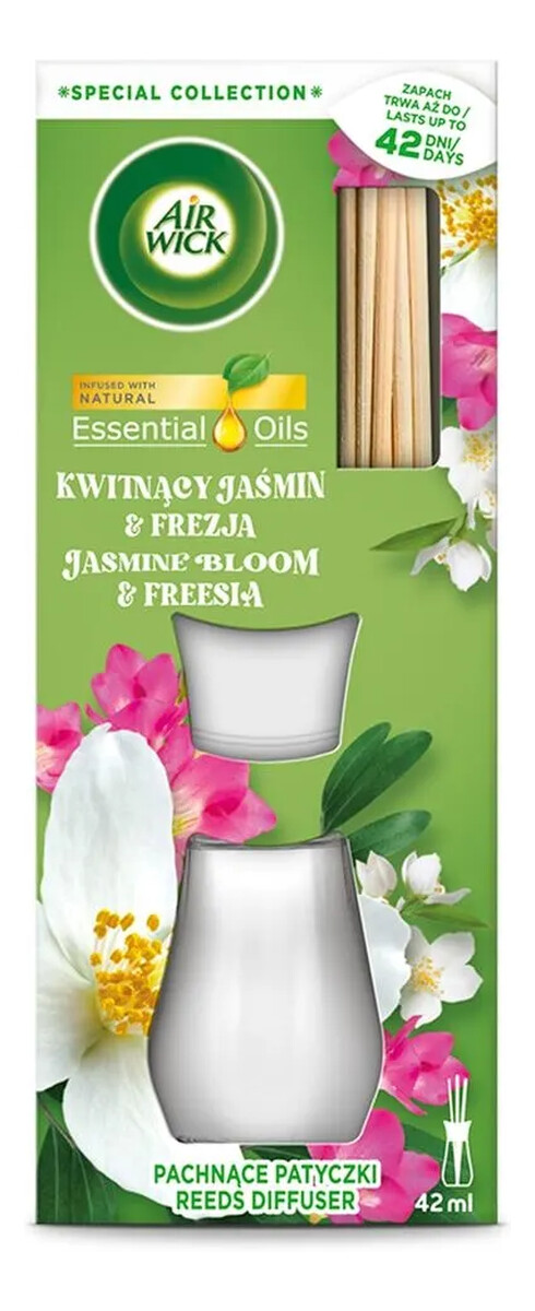 Patyczki Zapachowe Kwitnący Jaśmin i Frezja