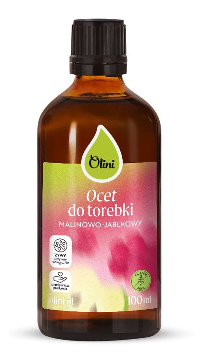 Ocet malinowo-jabłkowy naturalny z polskich owoców
