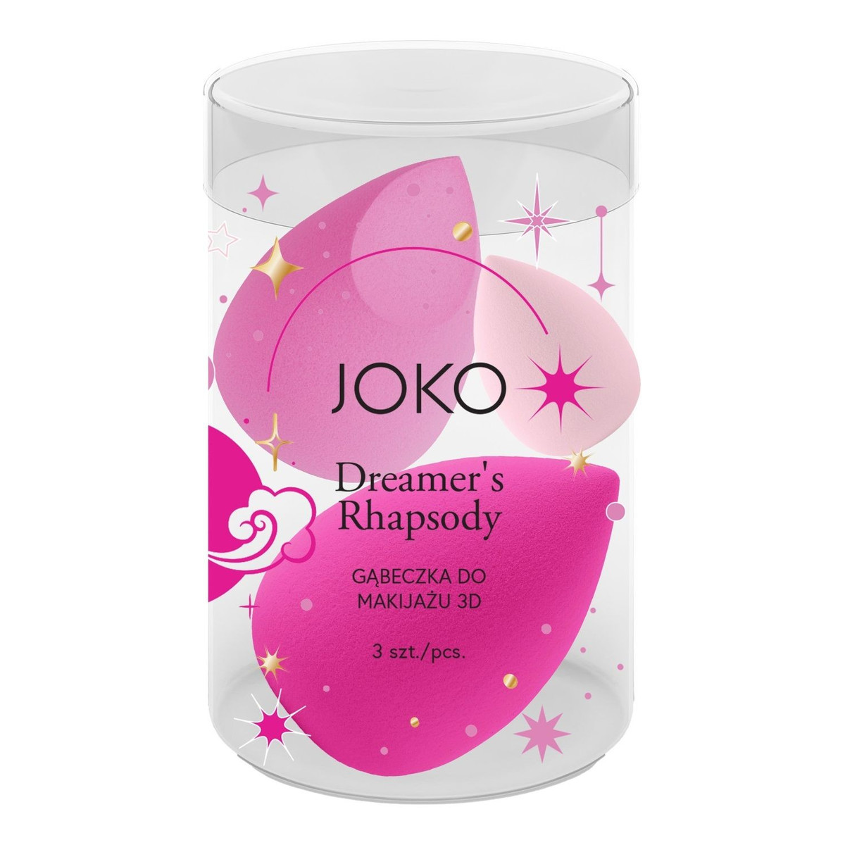 Joko Gąbeczka do makijażu 3d dreamer`s rhapsody 1op.-3szt