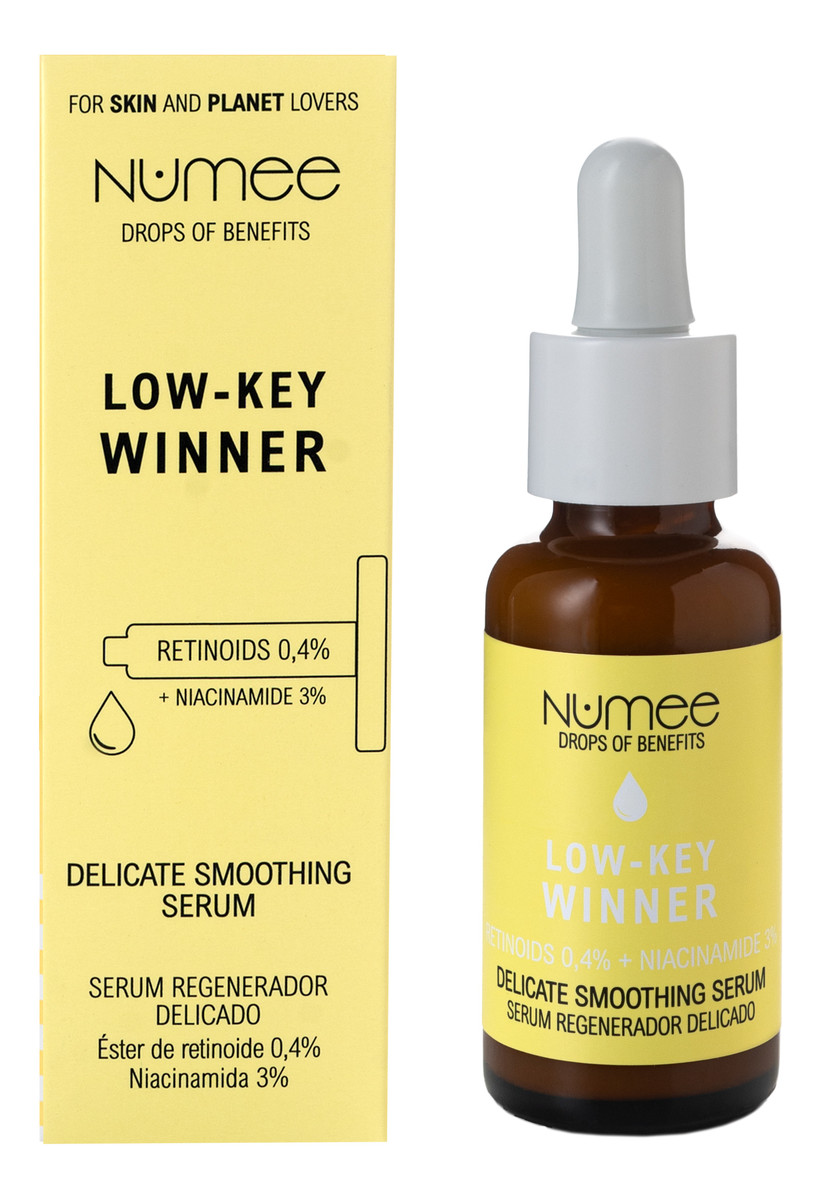 Drops of benefits low-key winner serum do twarzy wygładzające z retinolem