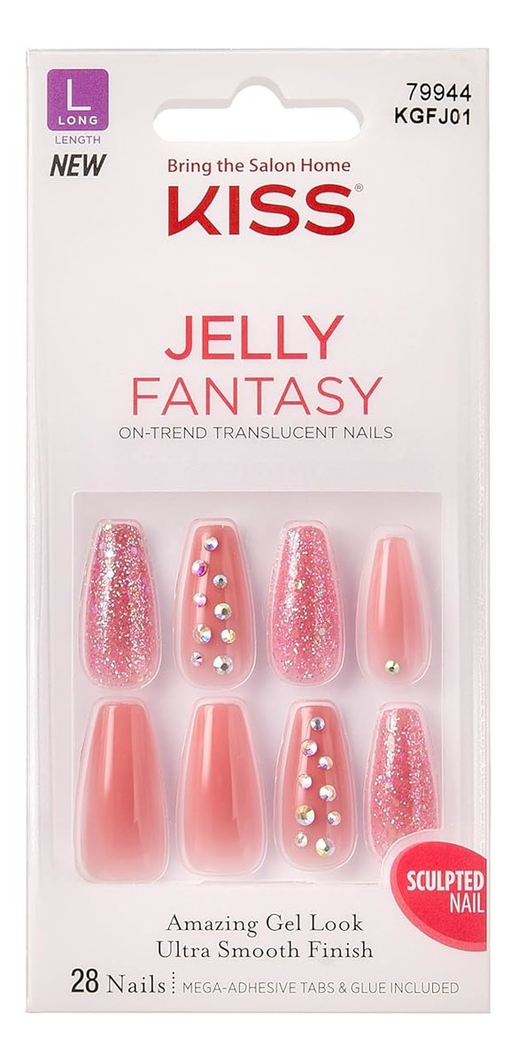 Sztuczne Paznokcie Jelly Fantasy - Be Jelly 28szt.