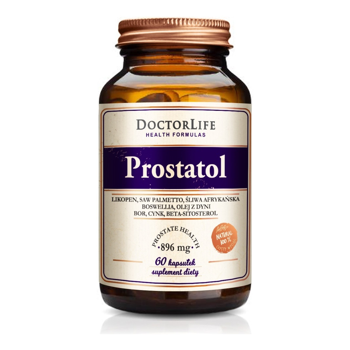 Doctor Life Prostatol 896mg suplement diety 60 kapsułek