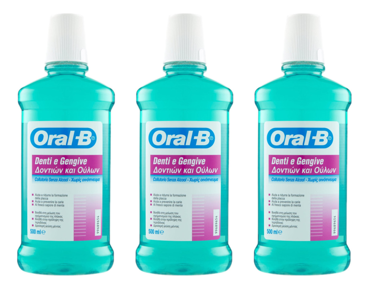 Płyn do płukania jamy ustnej Zęby i Dziąsła 3x500ml