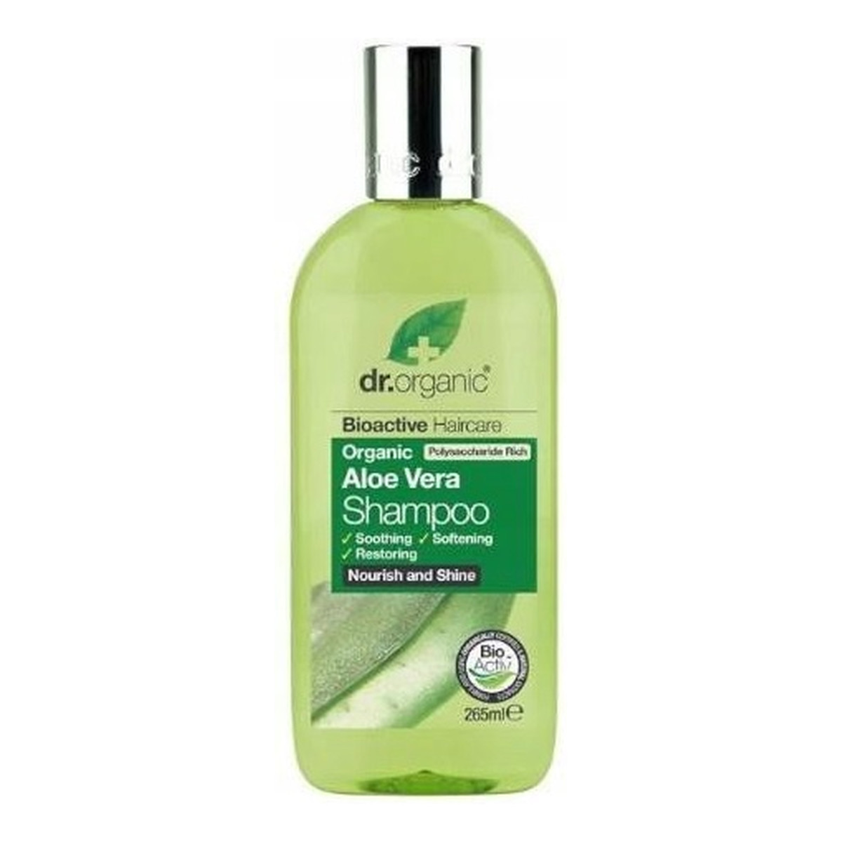Dr.Organic Aloe vera shampoo szampon do włosów z aloesem 265ml