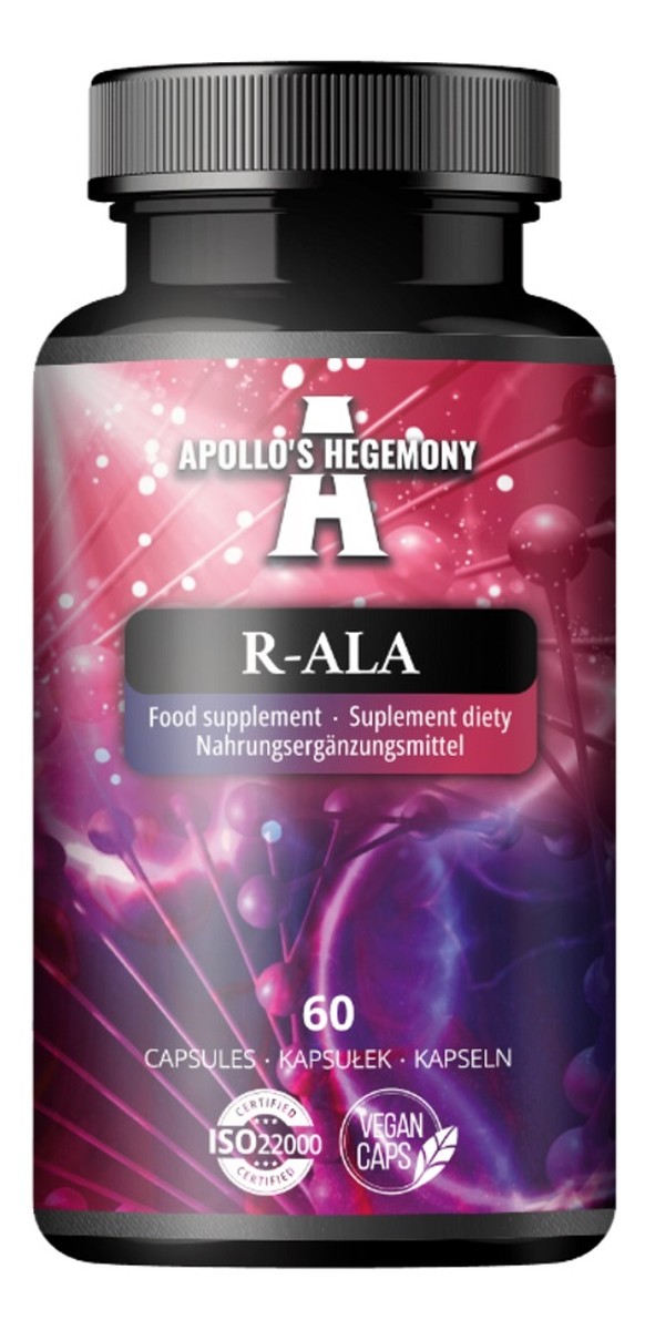R-ALA 600 mg suplement diety 60 Kapsułek