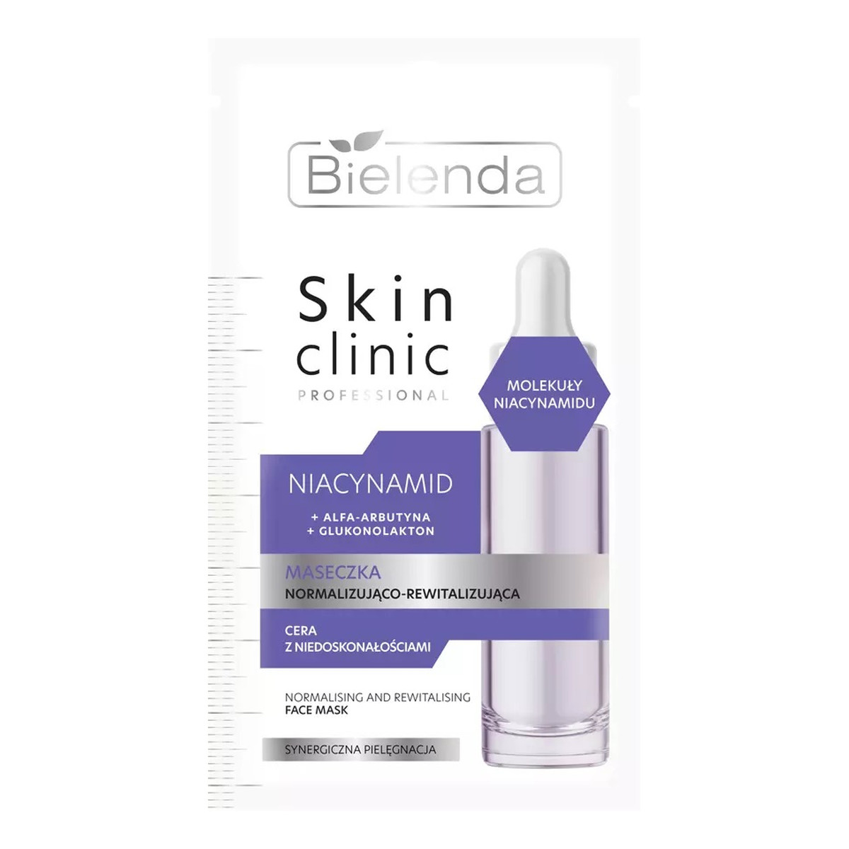 Bielenda Skin Clinic Professional Niacynamid maseczka normalizująco-rewitalizująca 8g