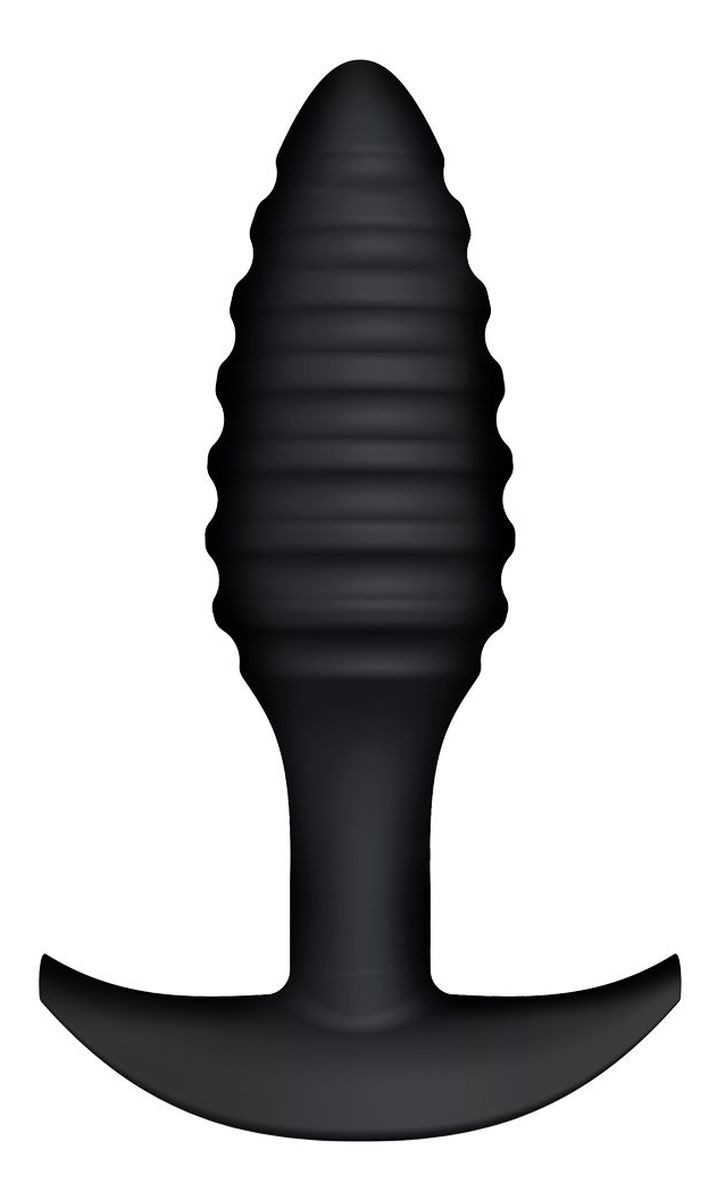 Spiral plug stymulujący korek analny black
