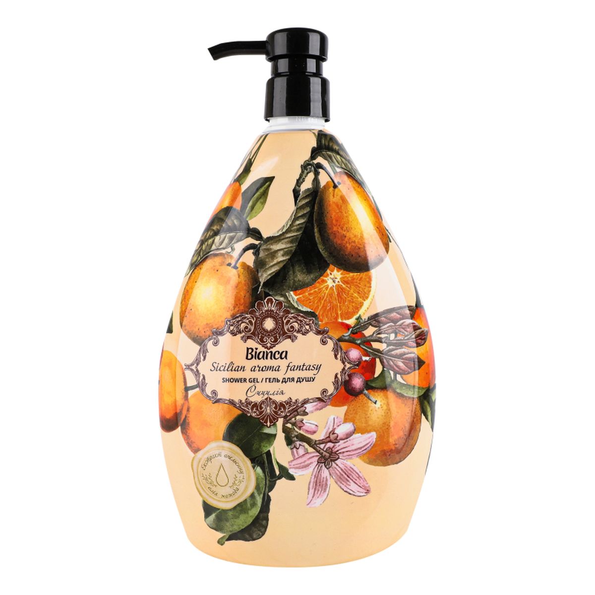 Bianca Żel Pod Prysznic Z Ekstraktem Z Pomarańczy I Olejkiem Jojoba 1000ml