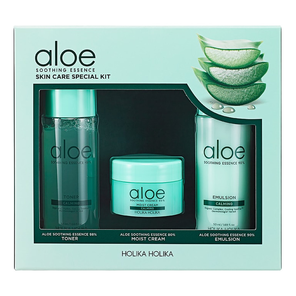 Holika Holika Aloe Soothing Essence Skin Care Special Kit zestaw