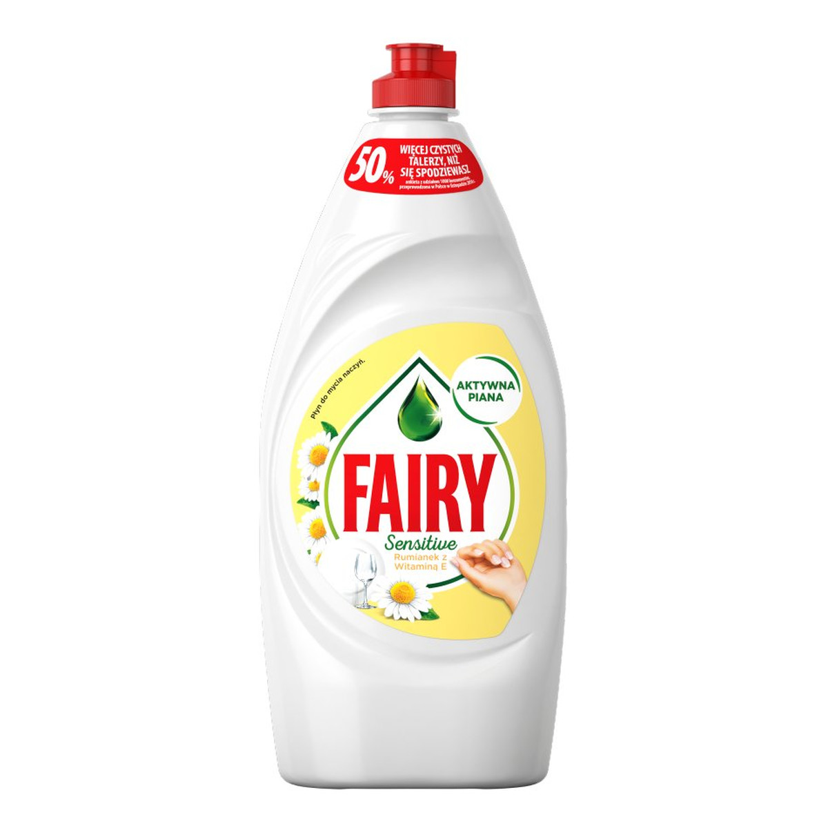 Fairy Sensitive Płyn do mycia naczyń Rumianek & Witamina E 900ml