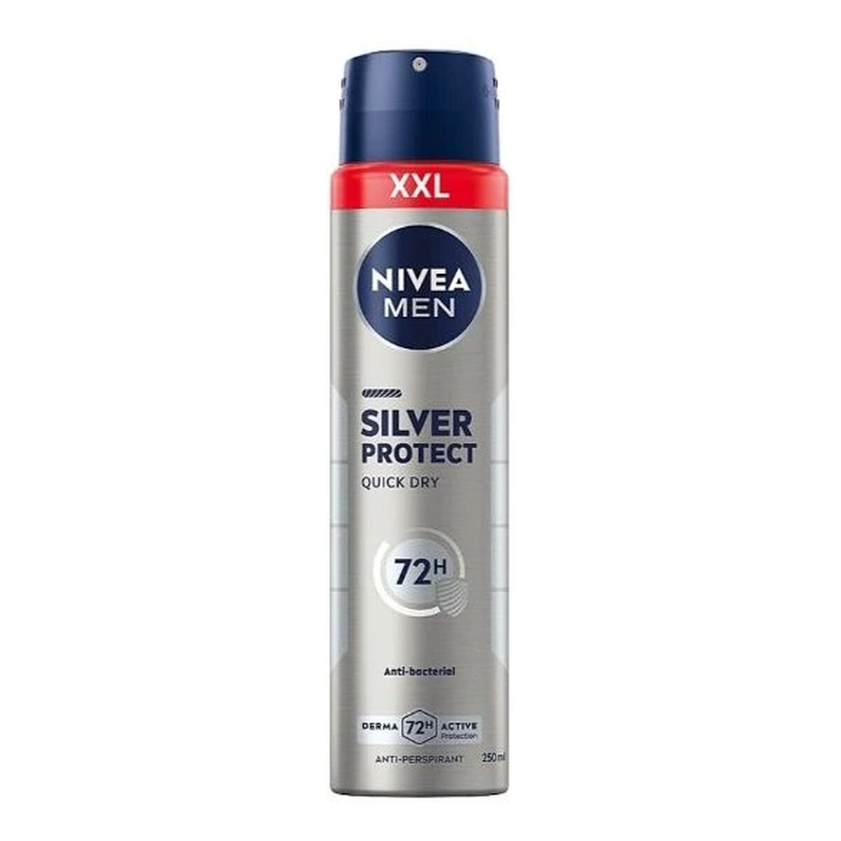 Nivea MEN Silver Protect Dynamic Power 48 h Antyperspirant W Aerozolu 250ml