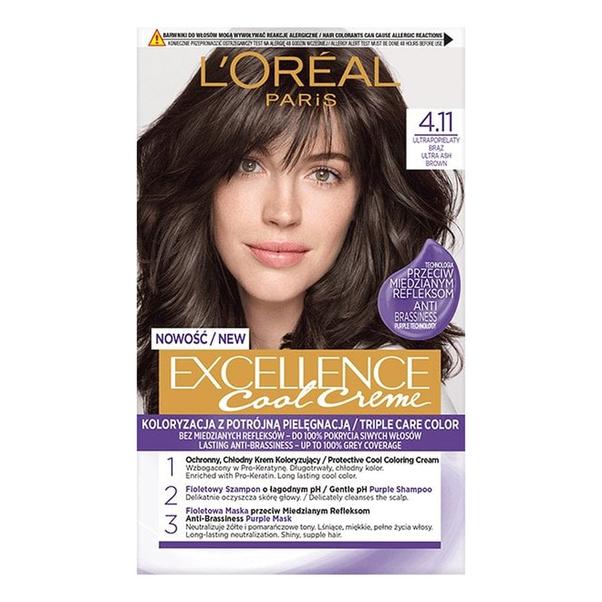 Loreal Excellence Cool Creme Farba do włosów