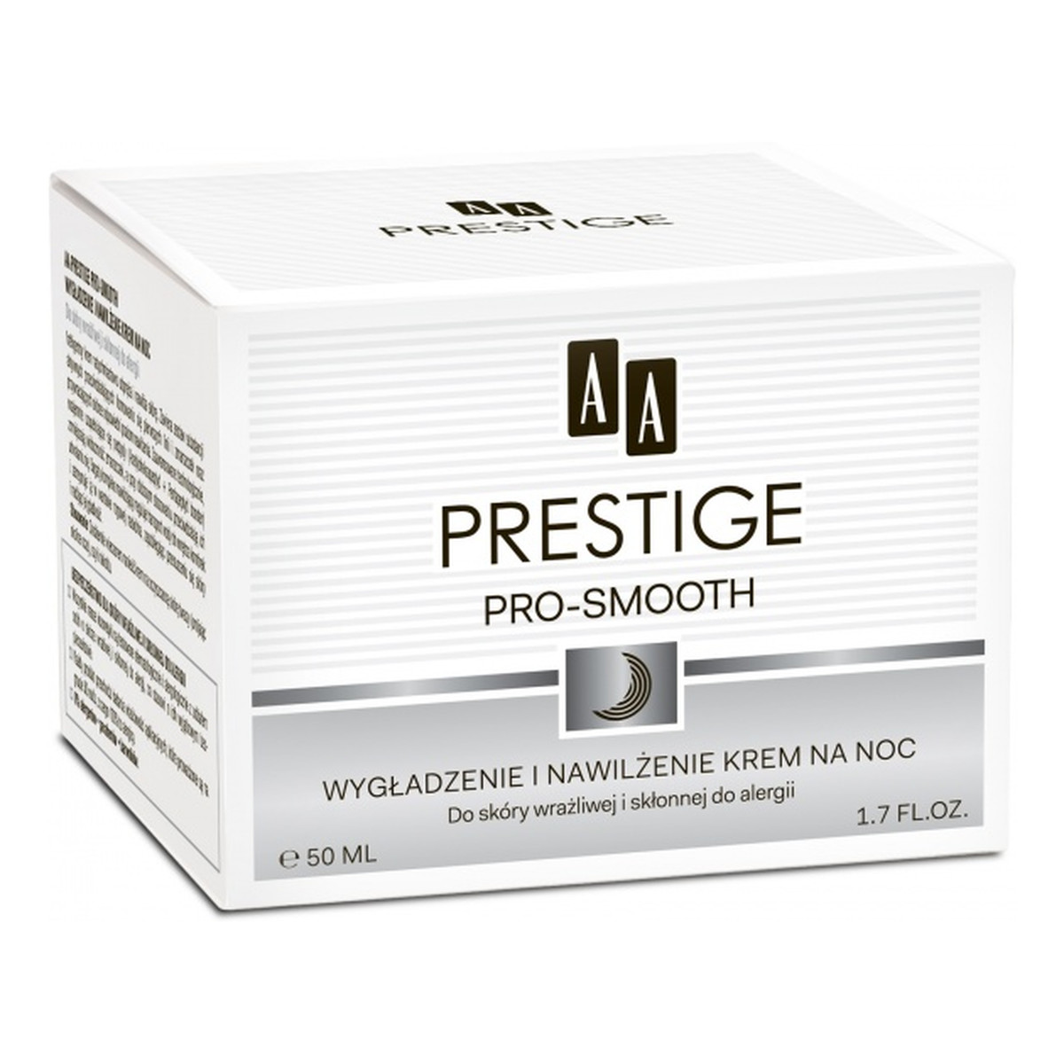 AA Prestige Pro - Smooth Wygładzenie i Nawilżenie Krem Na Noc 50ml