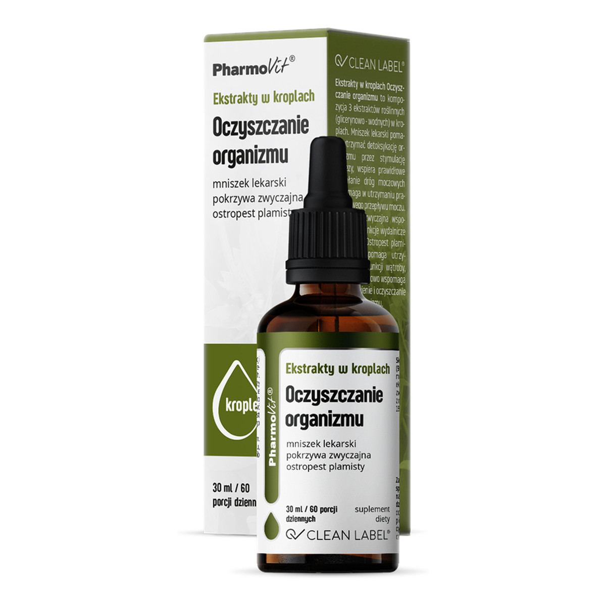 Pharmovit Oczyszczanie organizmu suplement diety w kroplach 30ml