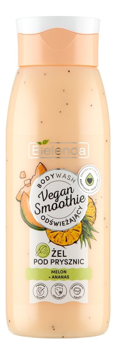 Żel pod prysznic odświeżający Melon i Ananas